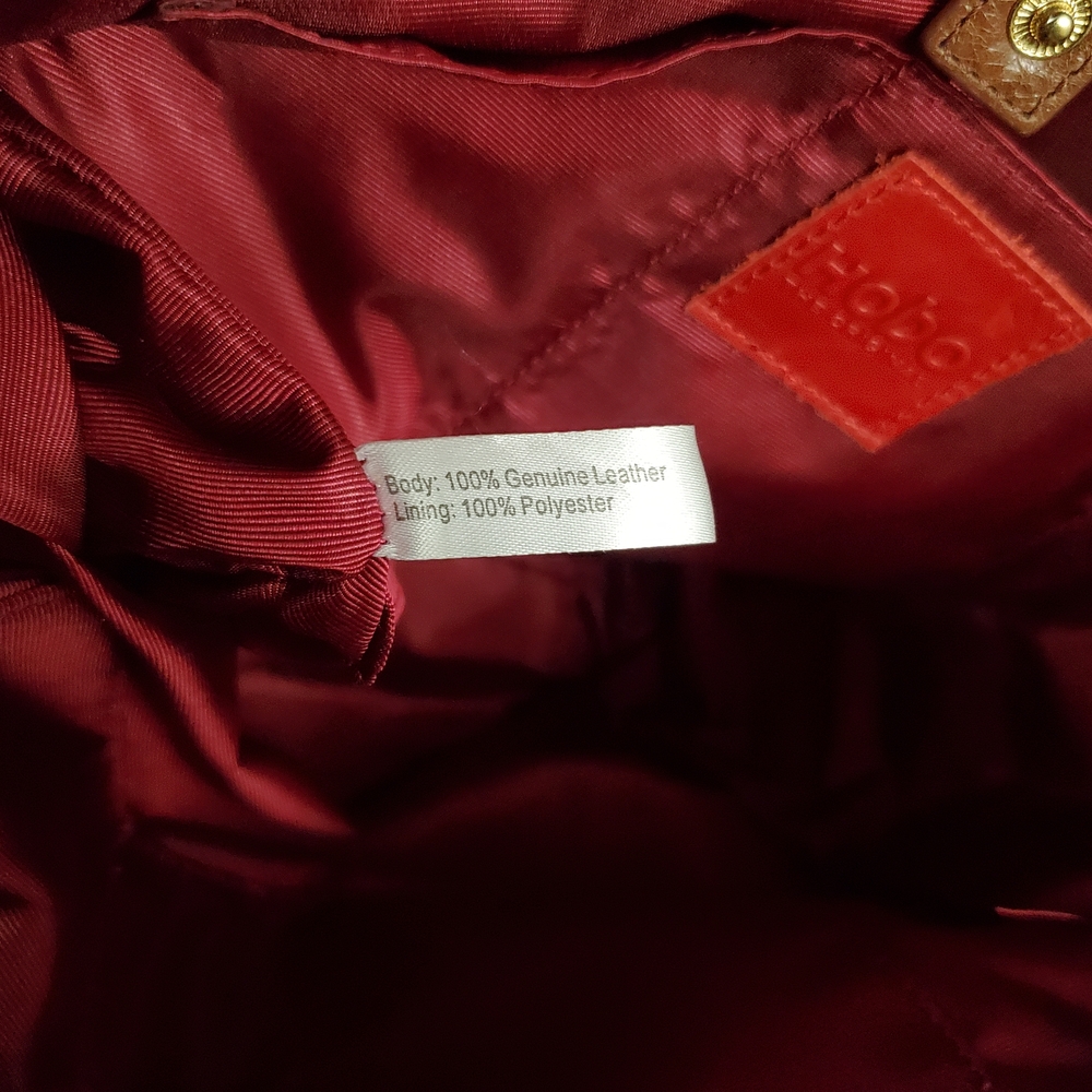 Hobo International Brown Finely Tote Autumn Python Bag - Picture 7 of 9
